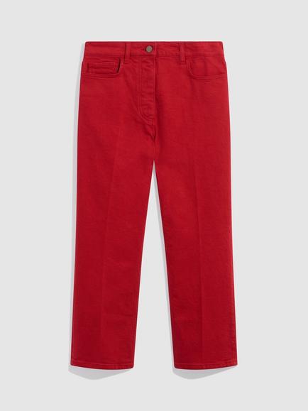 Gerard Darel Mirage Cropped Jeans, Red, Red