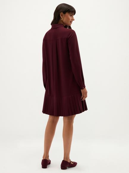 Hobbs Tina A-Line Mini Dress, Purple - view 2, Purple