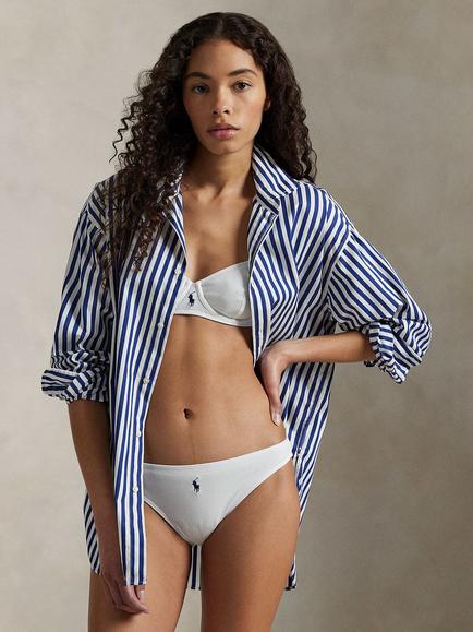 Ralph Lauren Polo Ralph Lauren Bikini Knickers, White, White