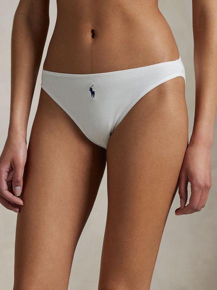 Ralph Lauren Polo Ralph Lauren Bikini Knickers, White - view 2, White