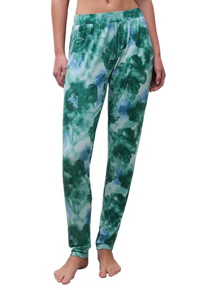 Femilet Lott Long Sleeve Pyjama Bottoms containing LENZING™ ECOVERO™ Viscose, Oceanic Haze, Oceanic Haze