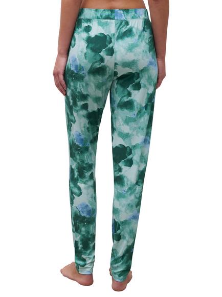 Femilet Lott Long Sleeve Pyjama Bottoms containing LENZING™ ECOVERO™ Viscose, Oceanic Haze - view 2, Oceanic Haze