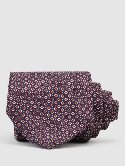 Reiss Ettore Silk Tie, Burgundy