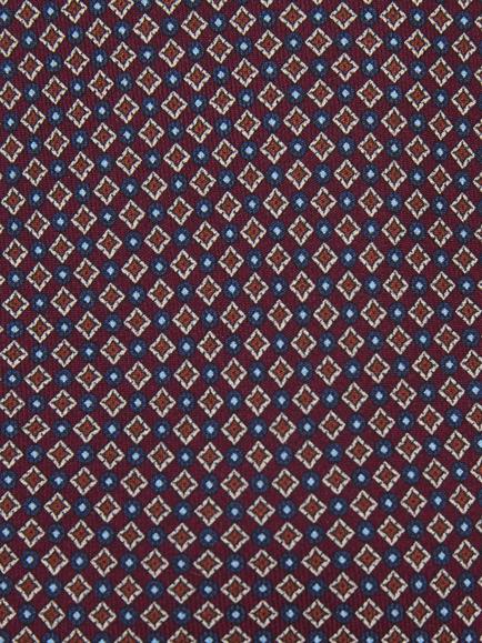 Reiss Ettore Silk Tie - view 2, Burgundy