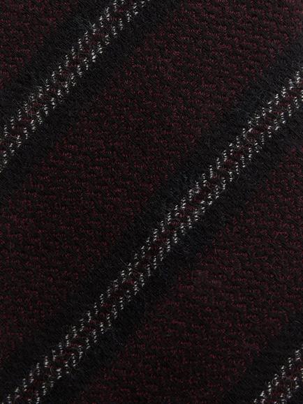 Reiss Tessere Wool Tie, Burgundy - view 2, Burgundy