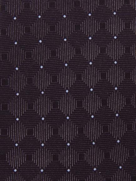 Reiss Lavoro Silk Tie - view 2, Midnight Purple