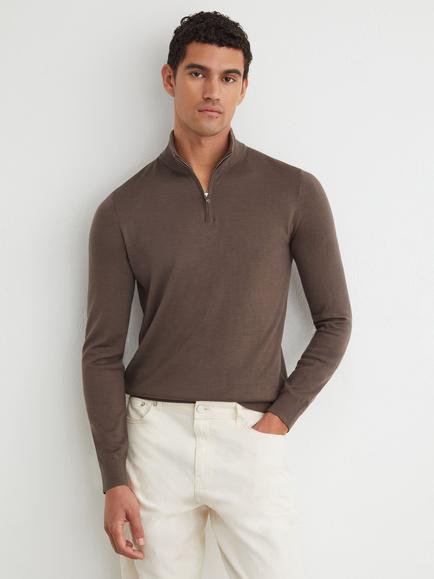 Reiss Blackhall Ridge Jumper, Ridge Brown, Ridge Brown