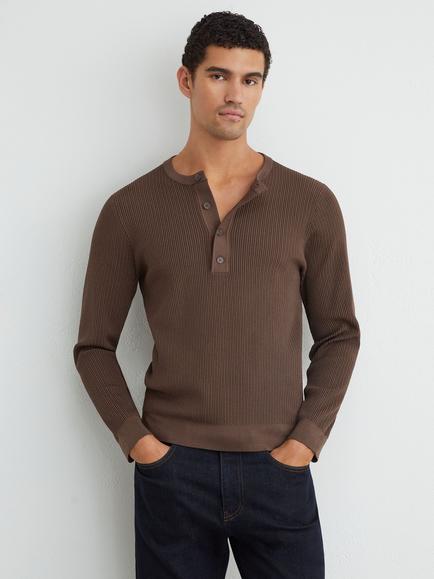 Reiss Declan Jumper, Chocolate Brown, Chocolate Brown