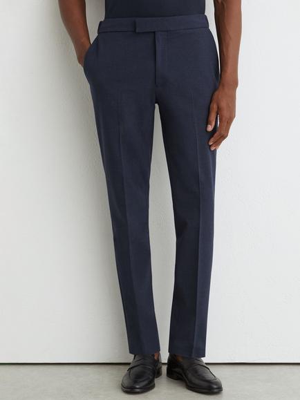 Reiss Found Straight Leg Chinos, Airforce Blue