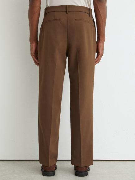Reiss Peshi Tailored Trousers, Tobacco Brown - view 2, Tobacco Brown