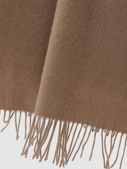 Reiss Picton Wool with Cashmere Scarf - view 2, Camel