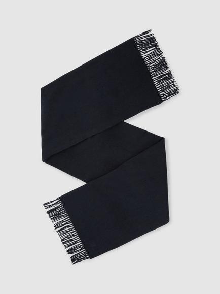 Reiss Picton Wool with Cashmere Scarf, Navy