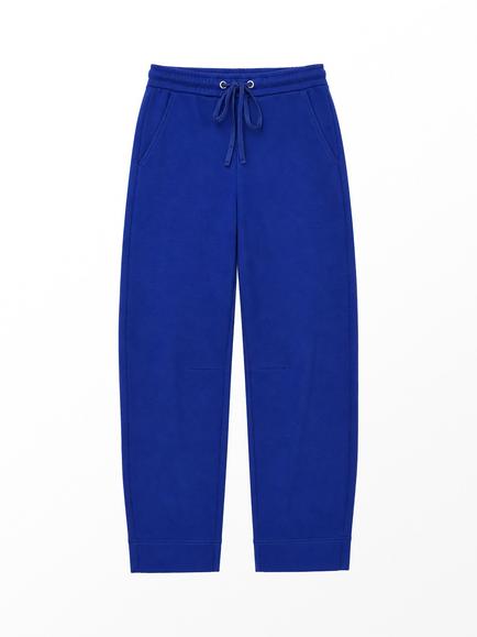 Ro&Zo Petite Barrel Leg Tracksuit Bottoms, Blue