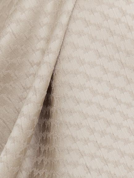 Reiss Dia Jacquard Draped Sleeveless Top, Champagne Neutral - view 2, Champagne Neutral