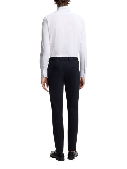 BOSS Cotton Rich Slim Fit Shirt - view 2, White