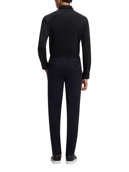 BOSS Cotton Rich Slim Fit Shirt - view 2, Black