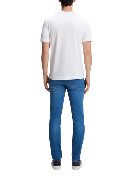 BOSS Cotton Regular Fit Crew Neck T-Shirt, White - view 2, White