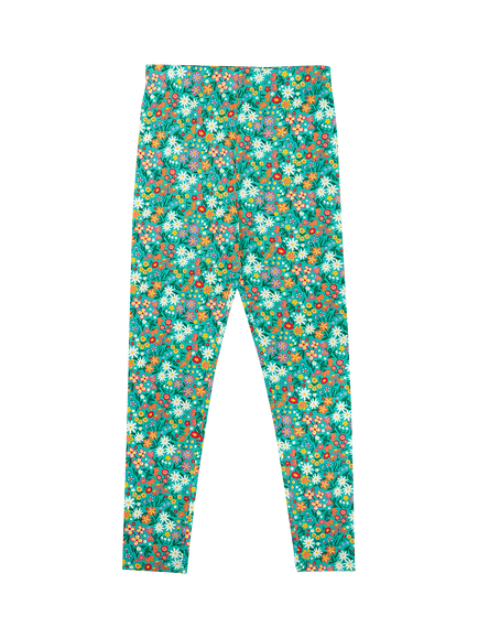 Frugi Grown Ups Libby Leggings, Wildflower, Wildflower Wander