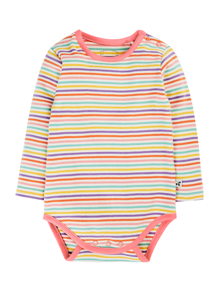 Frugi Baby Betty Bodysuit, Multi, Multi