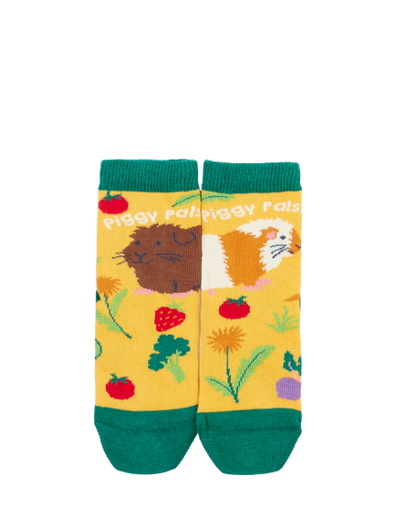 Frugi Kids' Rock My Socks, Pack of 3, Multi - view 2, Multi