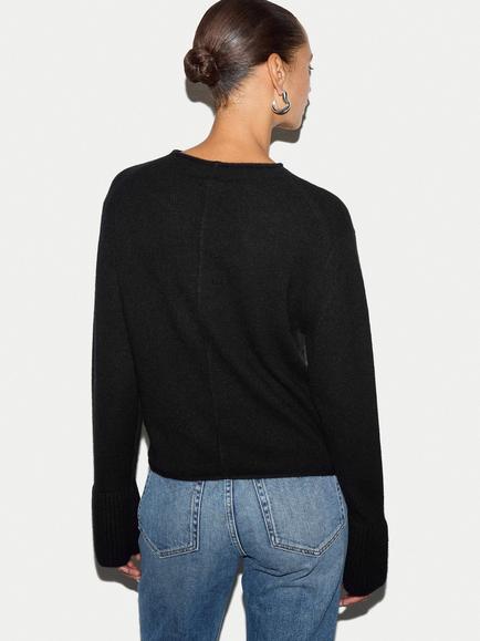 Jigsaw Cloud Cashmere Eldon Jumper - view 2, Black