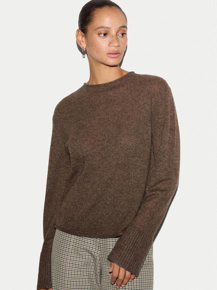 Jigsaw Cloud Cashmere Eldon Jumper, Brown