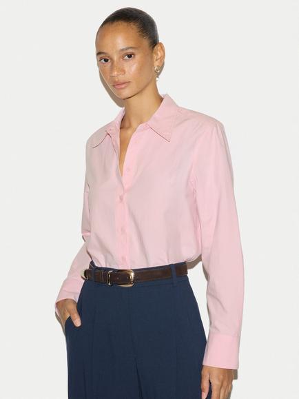 Jigsaw Cotton Regular Fit Shirt, Pink, Pink