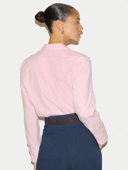 Jigsaw Cotton Regular Fit Shirt, Pink - view 2, Pink