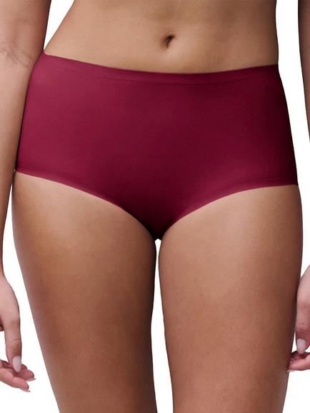 Chantelle Soft Stretch High Waist Knickers, Raspberry, Raspberry