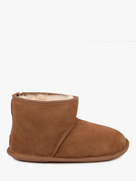 Just Sheepskin Chester Boot Slippers, Chestnut, Chestnut