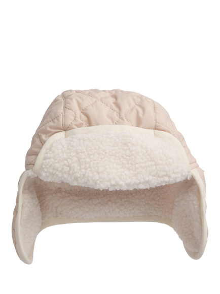 MORI Kids' Quilted Trapper Hat, Smoke Gray, Smoke Gray