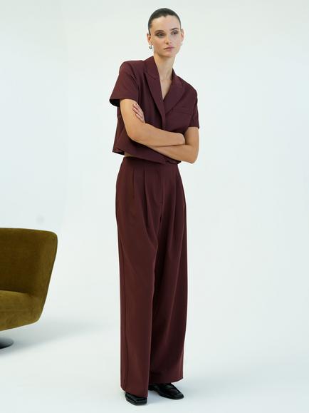 French Connection Rena Trousers, Cherry Liqueur, Cherry Liqueur