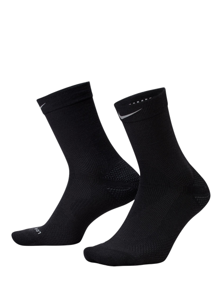 Nike Dri-FIT Wool Blend Running Socks, Bk/Smk Grey, Bk/Smk Grey