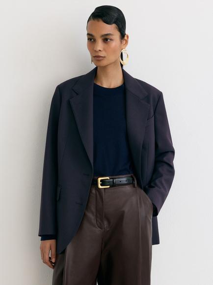 Reiss Sandor Blazer, Navy, Navy