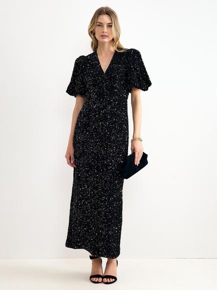 Phase Eight Elaina Maxi Dress, Black, Black