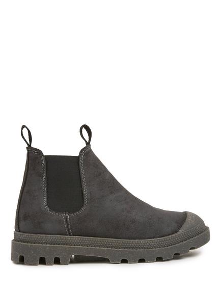 Celtic & Co. Toe Cap Suede Chelsea Boots, Dark Grey, Dark Grey