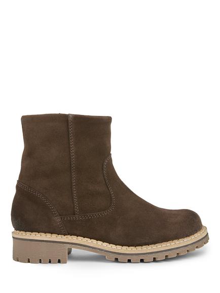 Celtic & Co. Waterproof Suede Ankle Boots, Chocolate, Chocolate
