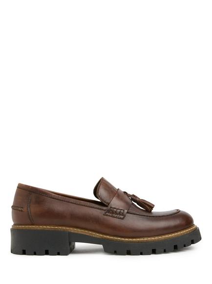 Celtic & Co.Tassel Loafers, Chestnut, Chestnut