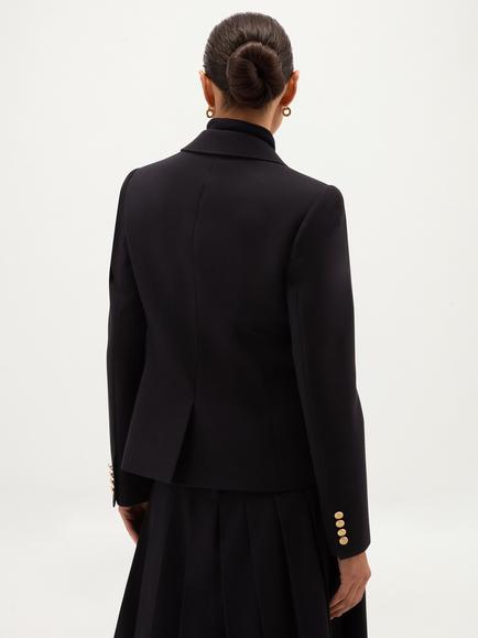 Hobbs Paige Single Breasted Blazer, Blue - view 2, Blue