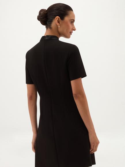 Hobbs Carmina A-Line Mini Dress, Black - view 2, Black