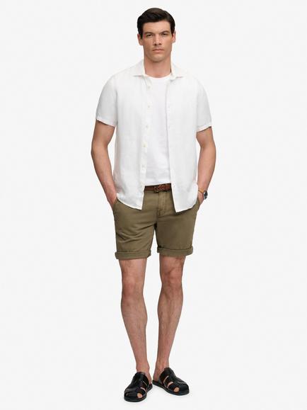 Superdry Utility Chino Shorts, Chive Green