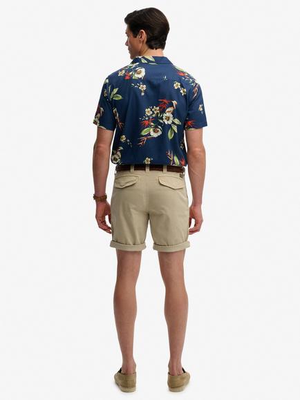 Superdry Utility Chino Shorts - view 2, Overcast Beige