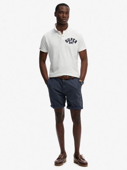 Superdry Utility Chino Shorts, Baltic Blue
