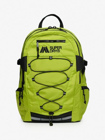 Superdry Outdoor Backpack, 28L, Lime Punch