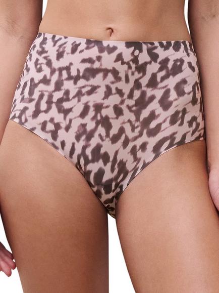 Chantelle Soft Stretch High Waist Knickers, Pruple/Multi, Pruple/Multi