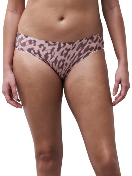 Chantelle Soft Stretch Brazilian Knickers, Purple/Multi, Purple/Multi