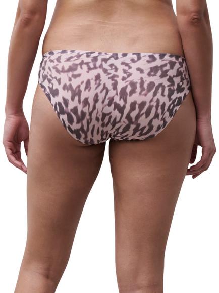 Chantelle Soft Stretch Brazilian Knickers, Purple/Multi - view 2, Purple/Multi