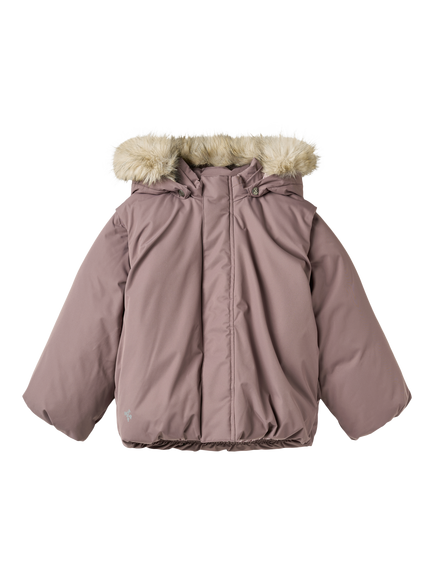 WHEAT Kids' Blaest Puffer Jacket, Plum, Plum