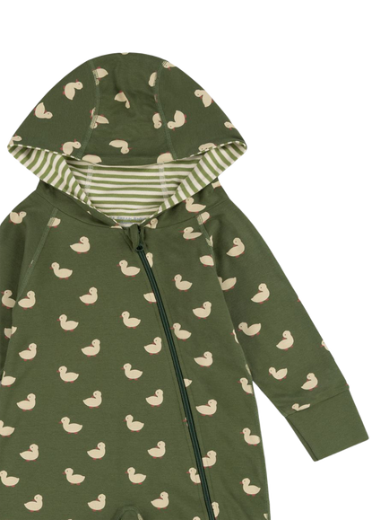 Little Green Radicals Kids' Adaptive Snuggle Snowsuit, Green - view 2, Green