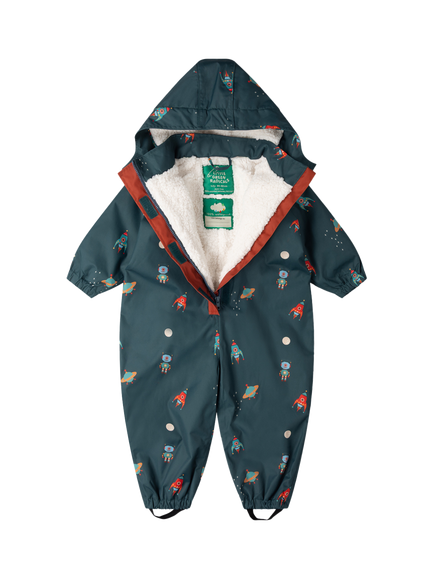 Little Green Radicals Baby Space Winter Suit, Green, Green